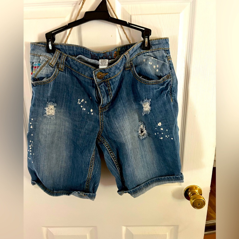 Super Rare Vintage Denim Bermuda Shorts!!